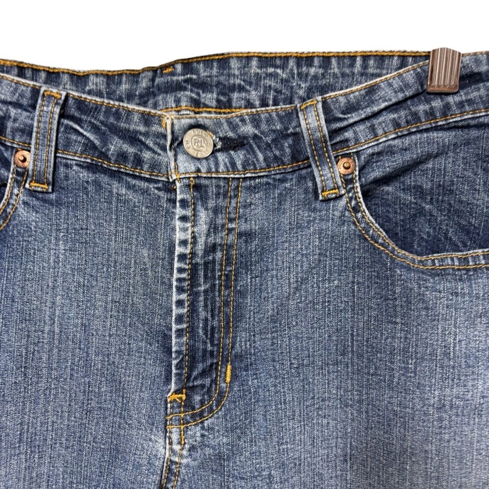 Polo Jeans Ralph Lauren Womens Medium Wash Bootcut‎ Denim Pants 12X30 #419 - Picture 7 of 9